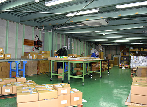 本社1階作業場